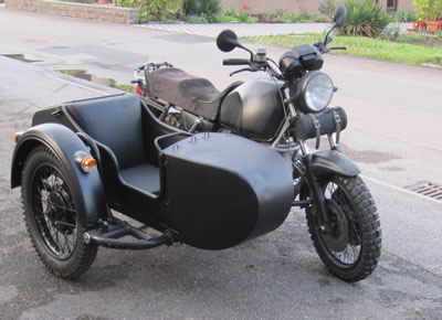 Seitenwagen Beispiel Jochen Brett ef-tech Gespannbau